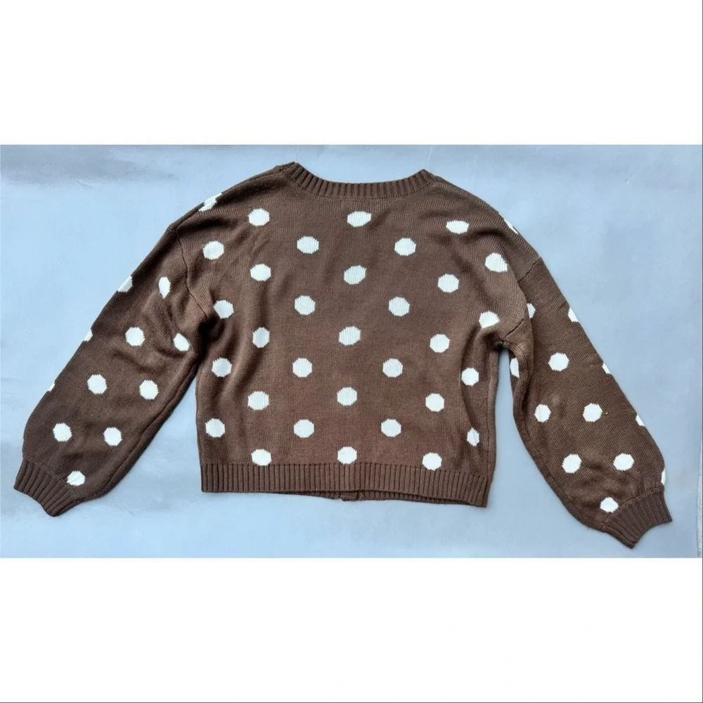 By The River Polka Dot Cardigan